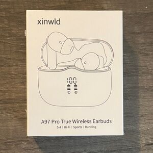 Xinwld A97 Pro True Wireless Earbuds - Black NWOT